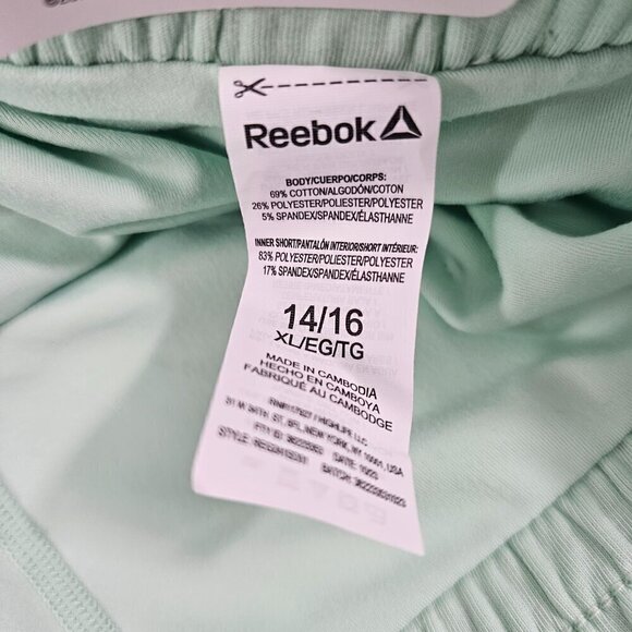 Reebok Girls Active Velocity Skort (Skirt w/Compression Shorts) – Green – LG/XL - Picture 10 of 16